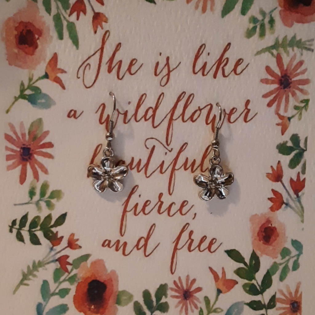 Wild Flower Earrings.